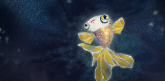 „Живи“ картини разказват приказка в изложбата „Митология на моя аквариум“