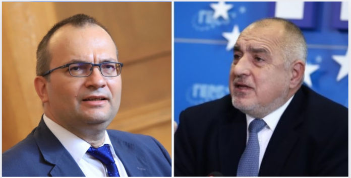 Мартин Димитров и Бойко Борисов