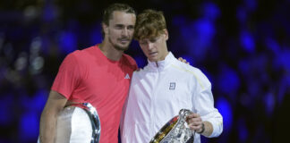 Яник Синер към Зверев: "Продължавай да вярваш и съм сигурен, че ще вдигнеш някой такъв трофей скоро"