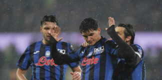 Аталанта завърши наравно срещу Торино и остана на три точки от Интер в италианското първенство по футбол