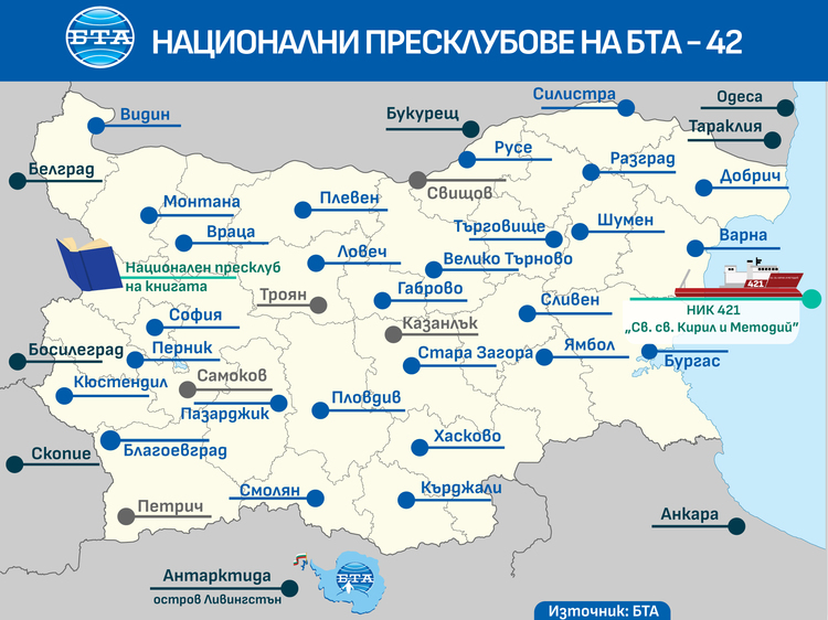 СподелиС решение на правителството Българската телеграфна агенция БТА получава разрешение