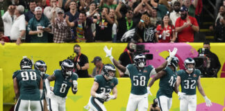 Филаделфия Ийгълс спечели Супербоул LIX Филаделфия Ийгълс спечели Супербоул LIX