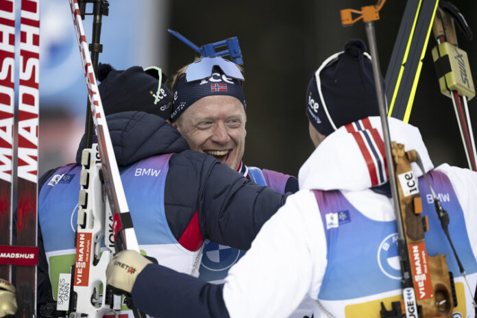 Норвегия стана световен шампион в щафетата на 4 по 7.5 км за мъже в Ленцерхайде, България се нареди на 15-а позиция