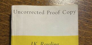 Рядък екземпляр на първия роман за Хари Потър бе продаден за 18 000 британски лири