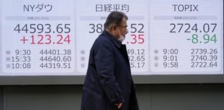Токио закри с лек растеж въпреки преобладаващия спад на Уолстрийт в предходната сесия