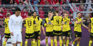 Борусия Дортмунд надделя над Майнц 05 в среща от футболното първенство на Германия