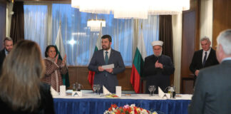 Георг Георгиев беше домакин на тържествена вечеря ифтар за посланиците на арабските държави в София