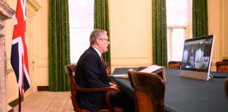 Киър Стармар призова световните лидери "да продължат натиска" върху руския президент Путин за спиране на огъня в Украйна