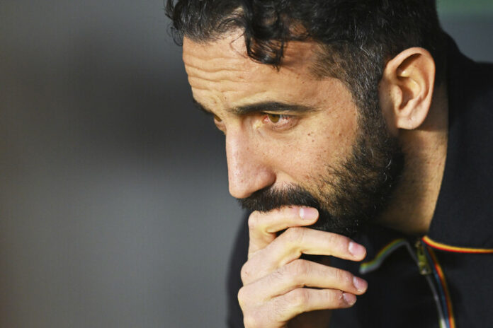 Мениджърът на Манчестър Юнайтед Рубен Аморим похвали Алехнадро Гарначо след равенството с Арсенал