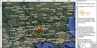 ОБНОВЕНА Земетресение с магнитуд 3,4 бе регистрирано тази сутрин в района на Батак, няма засечени последващи трусове