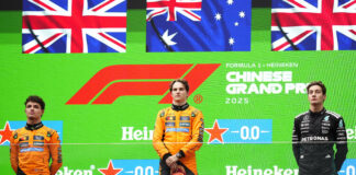 Статистика от състезанието за Голямата награда на Китай във Формула 1