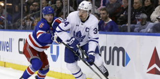 Торонто си върна първото място в Атлантическата дивизия на НХЛ с победа над Ню Йорк Рейнджърс