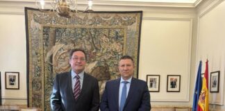 Възможността български магистрати да бъдат обучавани от испанските им колеги обсъдиха Борислав Сарафов и Алваро Гарсия Ортис