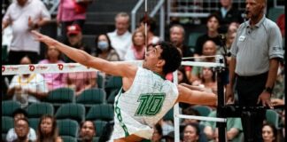 Юношата на волейболния Левски Кристиан Титрийски стана играч на седмицата в САЩ след отбелязани 45 точки