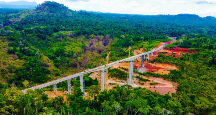 АКП: Най-високият мост в Камбоджа временно бе пуснат в експлоатация АКП: Най-високият мост в Камбоджа временно бе пуснат в експлоатация