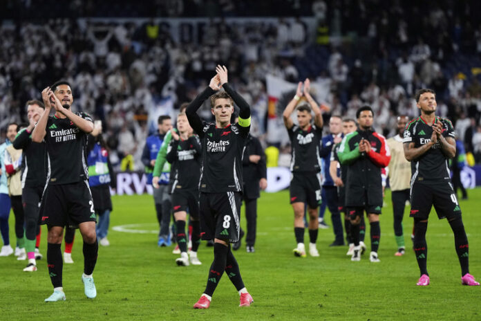 Арсенал отстрани Реал Мадрид в Шампионската лига с втора победа, Интер елиминира Байерн