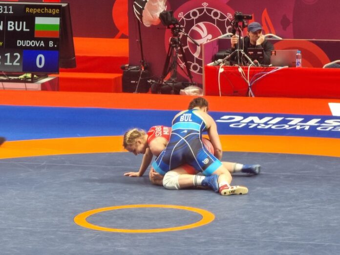 Биляна Дудова спечели бронзов медал на Европейското първенство по борба Биляна Дудова спечели бронзов медал на Европейското първенство по борба в Словакия