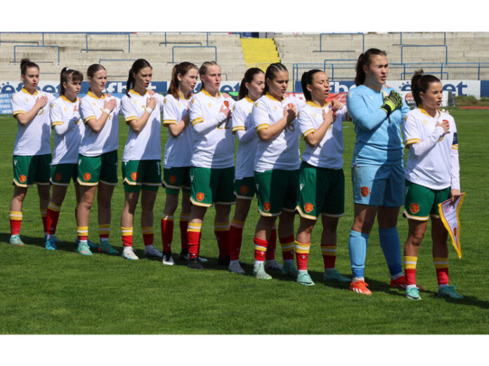Девическият национален отбор по футбол се наложи над връстничките си от Грузия и записа трета поредна победа в квалификациите