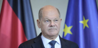 Германският канцлер определи като "варварско" руското нападение срещу украинския град Суми