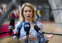 Кая Калас: Путин „се подиграва“ с усилията за мир в Украйна Кая Калас