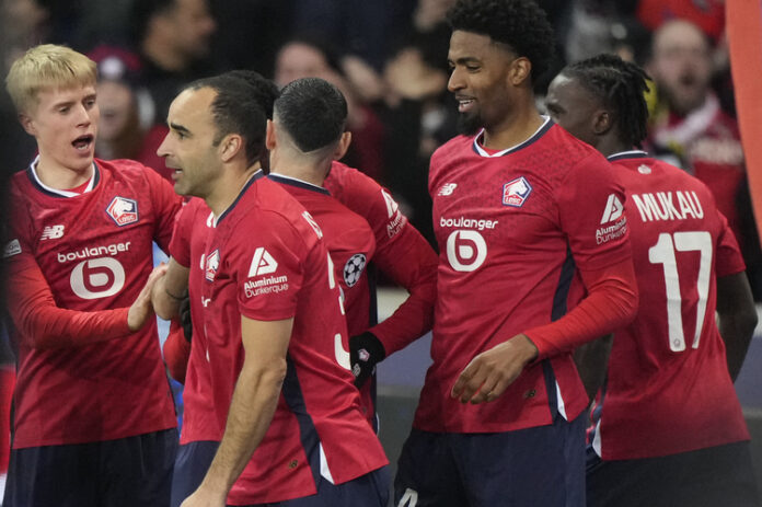 Лил победи Анже и се изкачи на второ място в класирането на Лига 1