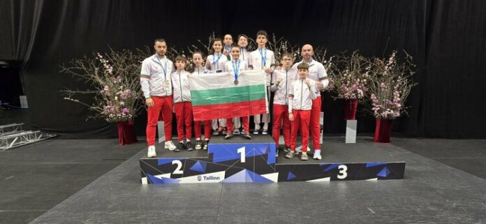 Пет медала за България от турнира Гран При по таекуондо за кадети в Талин