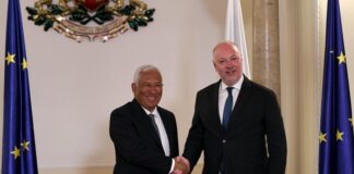 Премиерът Росен Желязков прие в Министерския съвет председателя на Европейския съвет Антонио Коща