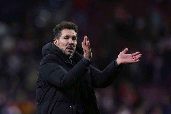 "Атлетико Мадрид прави много добър сезон", каза старши треньорът Диего Симеоне