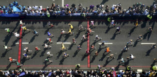 Рекордът за брой финиширали бегачи бе подобрен по време на Лондонския маратон