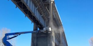 Ремонтът на Дунав мост при Русе продължава с подготвителни дейности за работа по основните на съоръжението