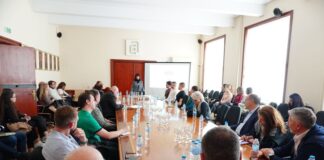 Среща между студенти, представители на бизнеса и ръководството на УАСГ се състоя във висшето училище