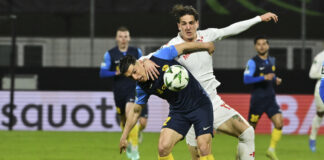 Турнир на УЕФА Лига на Конференциите  - четвъртфинали
                                                                                                Трудна победа за Фиорентина в Словения, Рапид (Виена) си тръгна щастлив от Стокхолм