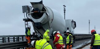 Заради ремонт през ГКПП „Станке Лисичково“ може да се преминава през ограничен брой трасета, продължава и ремонтът на Дунав мост