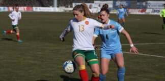 Женският национален тим на България по футбол завърши при равенство като гост на Естония в Лигата на нациите