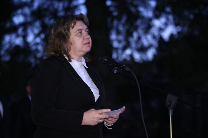 Априлци проявиха безпределна саможертва като избраха бунта пред робското безвремие, Априлци проявиха безпределна саможертва като избраха бунта пред робското безвремие, каза в Панагюрище Наталия Киселова