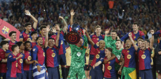 Барселона получи титлата на Испания след поражение от Виляреал