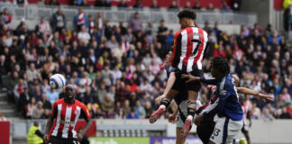 Брентфорд надделя над Манчестър Юнайтед в мач със седем гола във Висшата лига