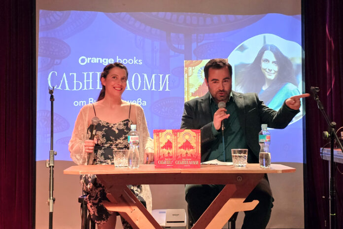 Исках да напиша книга, в която да включа и мотиви от българската митология, каза Вида Делчева за дебютния си роман „Слънцеломи“