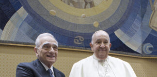 Мартин Скорсезе продуцира документален филм, в който участва и папа Франциск