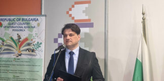 Министърът на културата Мариан Бачев откри Българския щанд на 19-ия Международен панаир на книгата и образованието в Черна гора