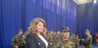 ОБНОВЕНА Българските воини в Косово са гарант за сигурността не само на България, но и на целия регион, заяви вицепрезидентът Йотова в Прищина