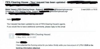 От Арда обявиха, че забраната от ФИФА дошла от технически проблем за малко над 1700 евро