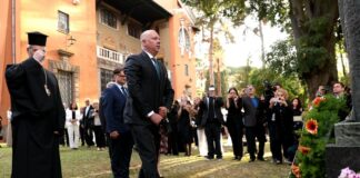 Празникът 24 май е повод да си припомним колко съществен е приносът на България към културното развитие на европейските народи, заяви Росен Желязков в Рим