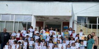 В Опака наградиха победителите в рисувателния конкурс за деца „Златни букви - дар от Кирил и Методий“