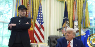 Илон Мъск и Доналд Тръмп