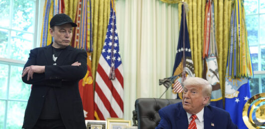 Илон Мъск и Доналд Тръмп