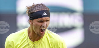 Александър Зверев преодоля Лоренцо Сонего и достигна четвъртфиналите на турнира по тенис в Хале