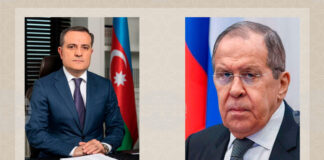 АЗЕРТАДЖ: Външните министри на Азербайджан и Русия обсъдиха регионалното сътрудничество