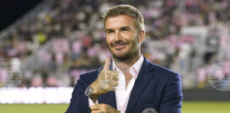 Бекъм е откаран в болница с болки в китката