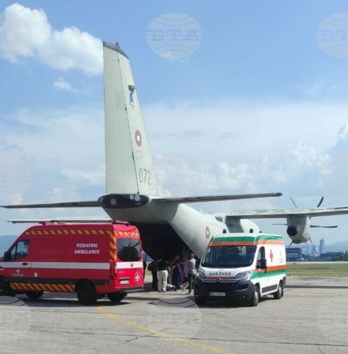 Болно дете беше транспортирано от Антверпен до София със самолет „Спартан“